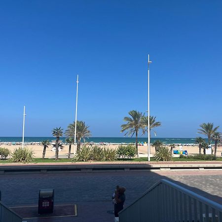 Apartamento 1ª Linea De Playa - Con Piscina Y Parking Playa de Gandia Exteriér fotografie