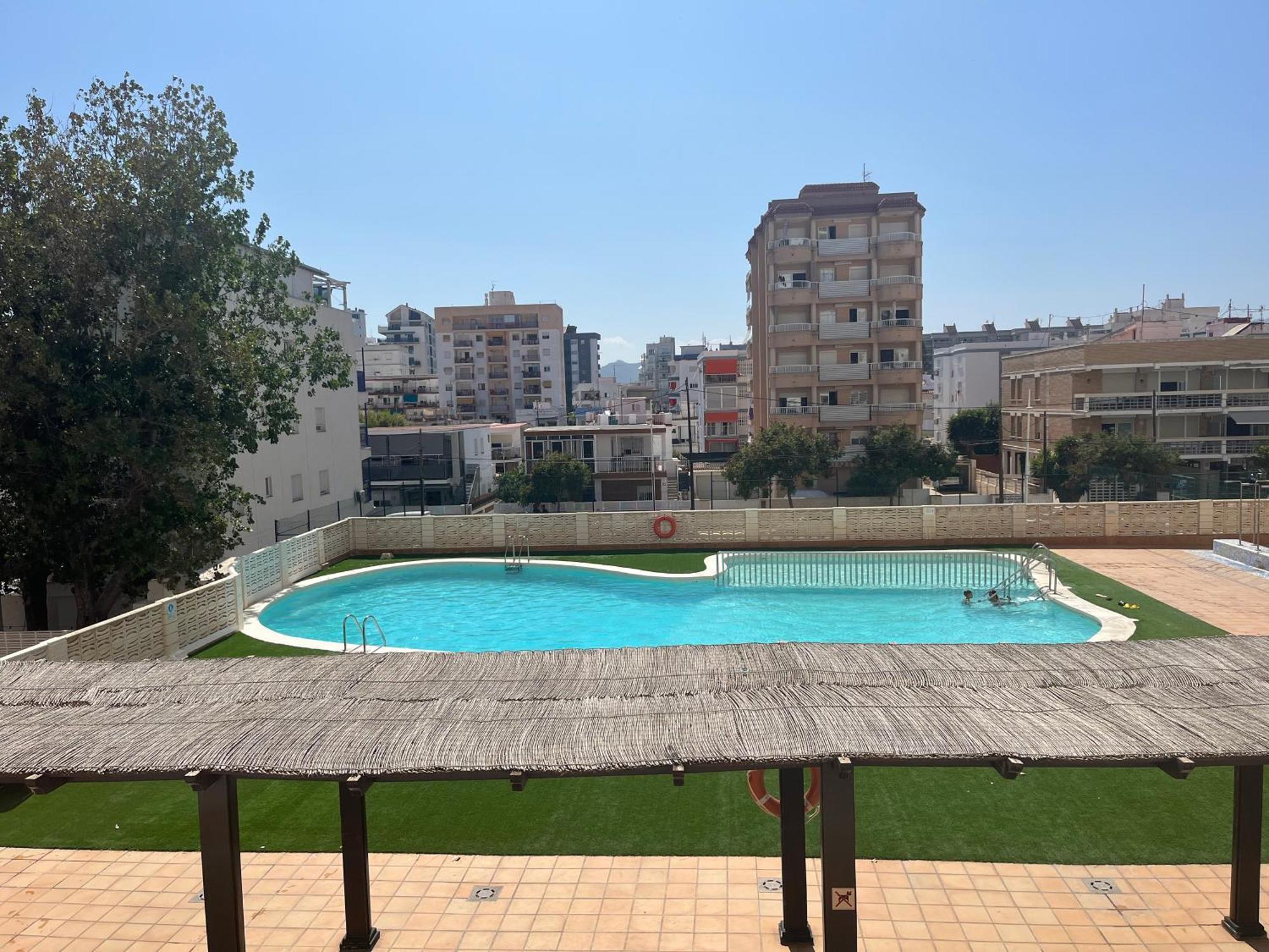Apartamento 1ª Linea De Playa - Con Piscina Y Parking Playa de Gandia Exteriér fotografie